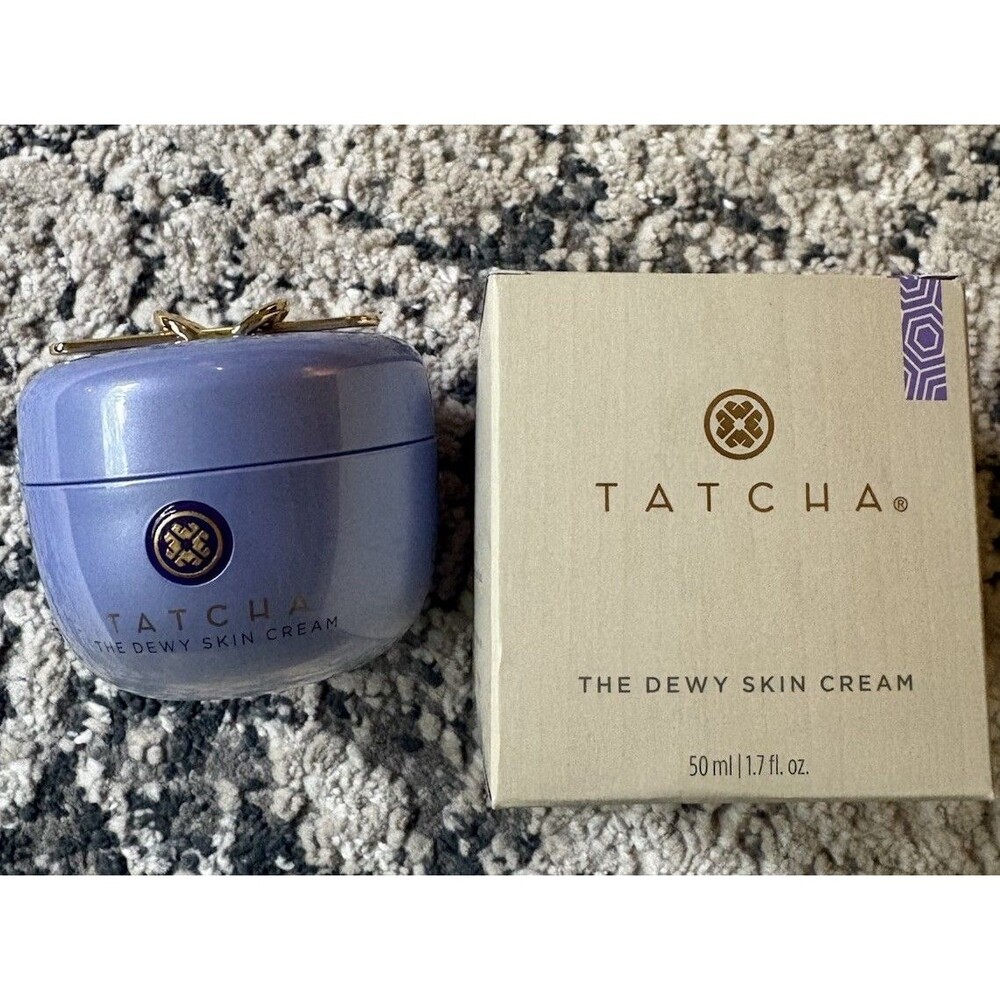 Tatcha The Dewy Skin Cream 1.7 oz 50mL New Sealed Authentic Refillable Jar